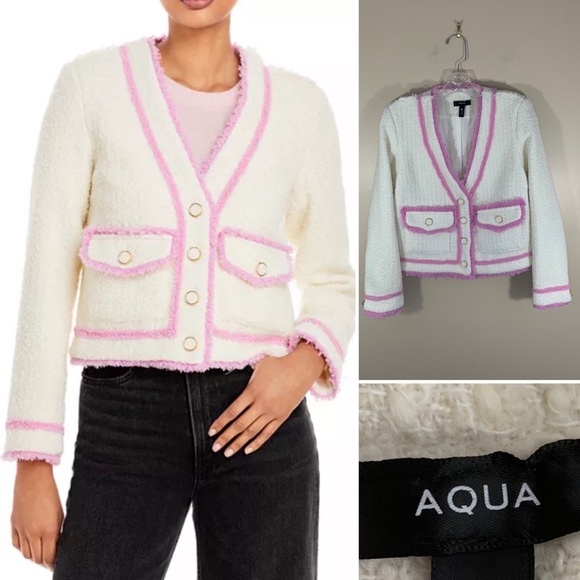 Coats | Aqua Boucle Jacket 